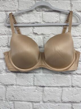 Cacique Boost Balconette Bra 40DD Beige Underwire T Shirt Bra